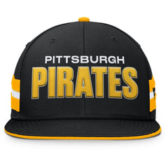 Pittsburgh Pirates Pick Off Fitted Hat - Black