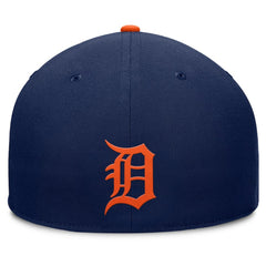 Detroit Tigers Pick Off Fitted Hat - Navy