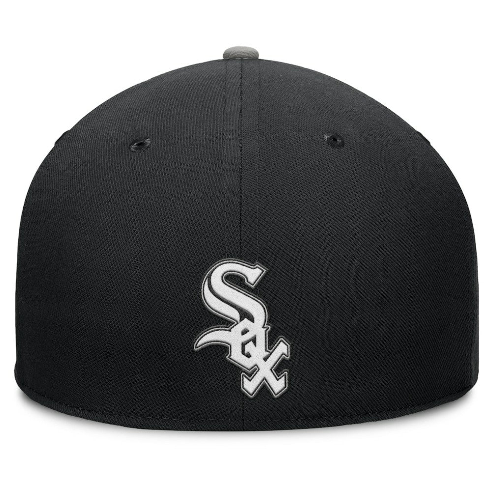 Chicago White Sox Pick Off Fitted Hat - Black