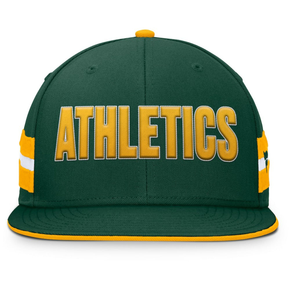 Athletics Pick Off Fitted Hat - Green