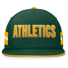 Athletics Pick Off Fitted Hat - Green
