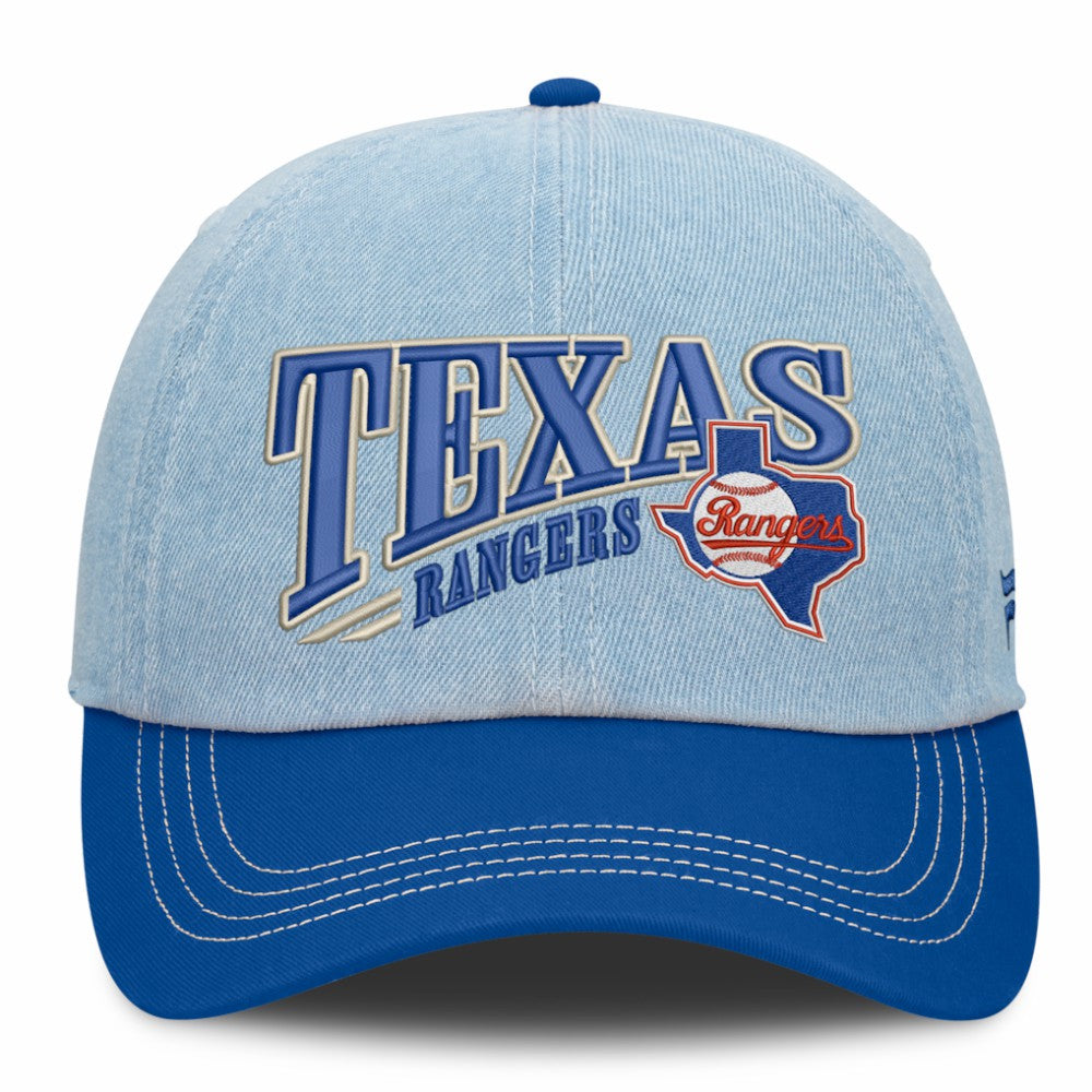 Texas Rangers Retire Adjustable Hat - Denim