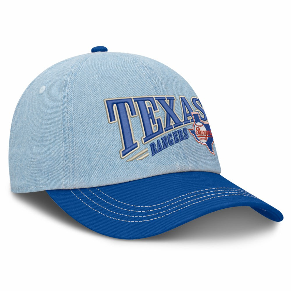 Texas Rangers Retire Adjustable Hat - Denim