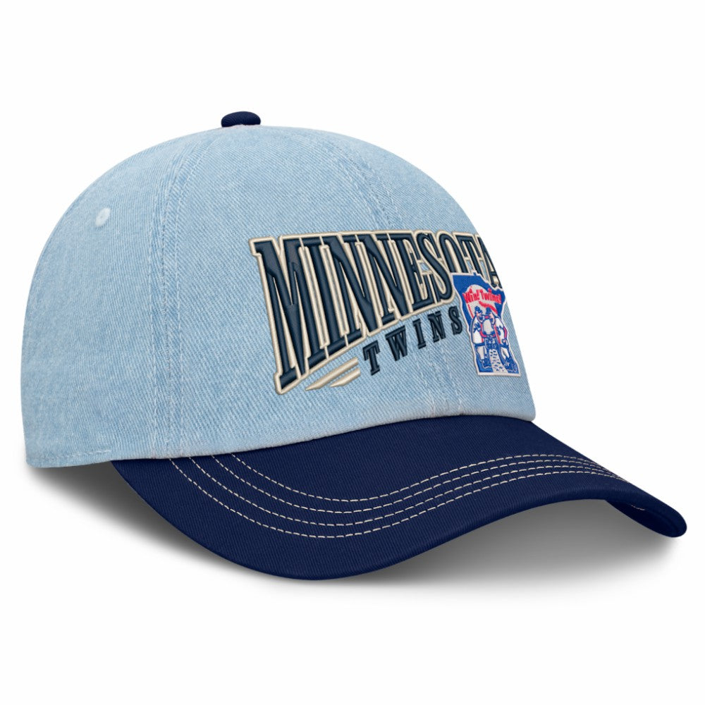 Minnesota Twins Retire Adjustable Hat - Denim