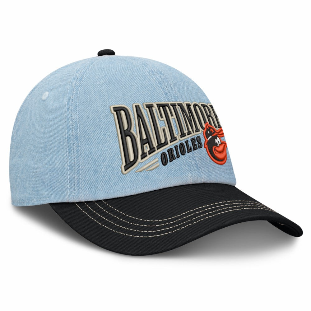 Baltimore Orioles Retire Adjustable Hat - Denim