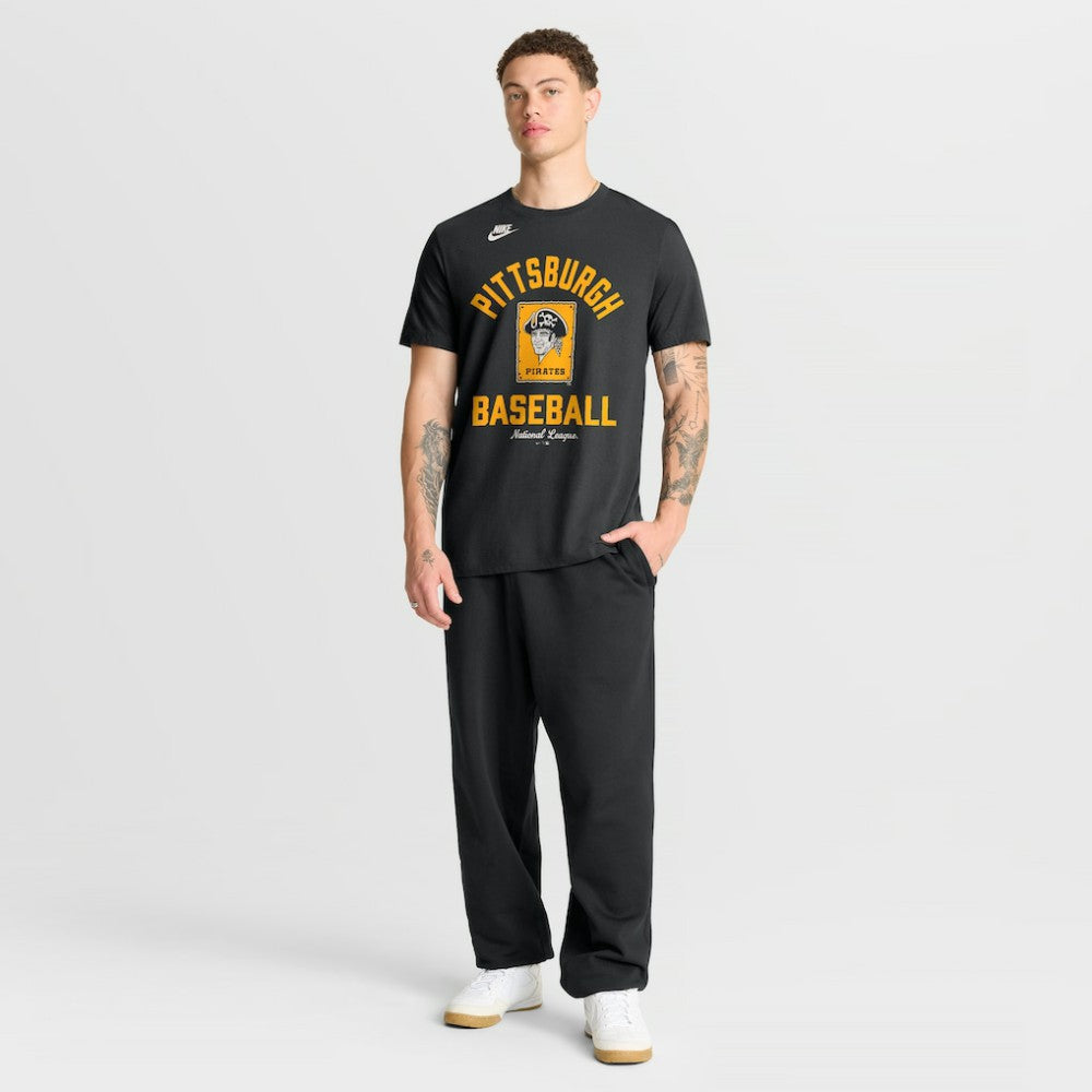 Pittsburgh Pirates Cooperstown Collection T-Shirt - Black | Nike