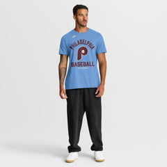 Philadelphia Phillies Cooperstown Collection T-Shirt - Light Blue | Nike