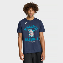 Minnesota Twins Cooperstown Collection T-Shirt - Navy | Nike