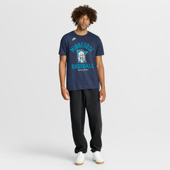 Minnesota Twins Cooperstown Collection T-Shirt - Navy | Nike