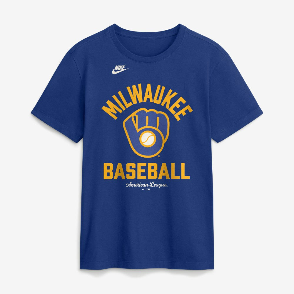 Milwaukee Brewers Cooperstown Collection T-Shirt - Royal | Nike