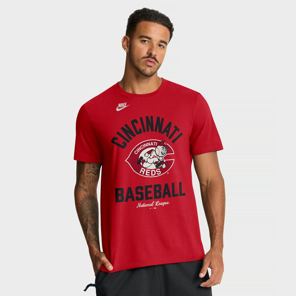 Cincinnati Reds Cooperstown Collection T-Shirt - Red | Nike