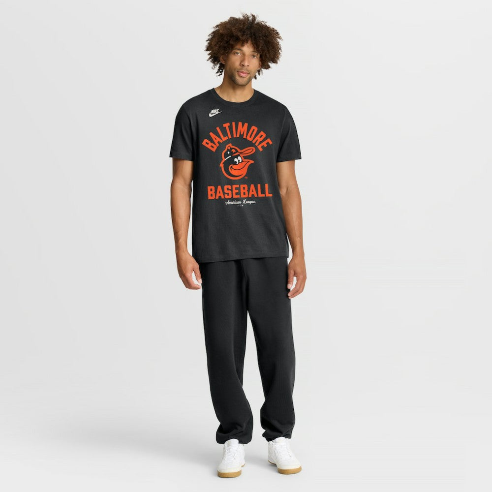 Baltimore Orioles Cooperstown Collection T-Shirt - Black | Nike