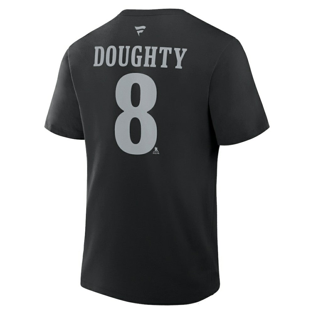 Drew Doughty Los Angeles Kings Fanatics Authentic Stack Name & Number T-Shirt