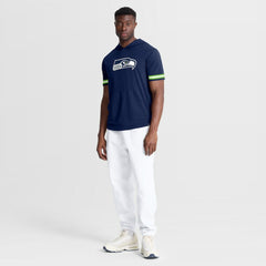 NFL Seattle Seahawks Optimal Play Short Sleeve Hooded T-Shirt