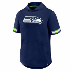 NFL Seattle Seahawks Optimal Play Short Sleeve Hooded T-Shirt