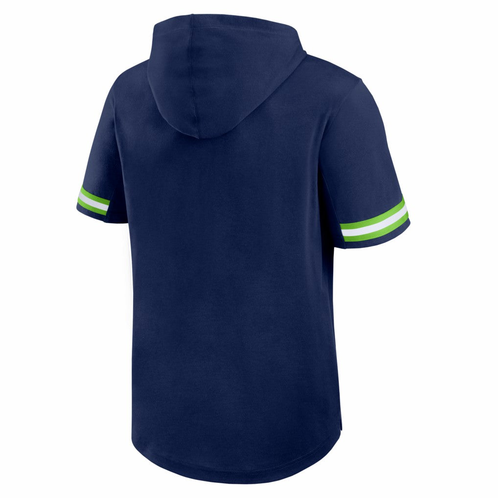 NFL Seattle Seahawks Optimal Play Short Sleeve Hooded T-Shirt