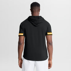 NFL Pittsburgh Steelers Optimal Play Short Sleeve Hooded T-Shirt