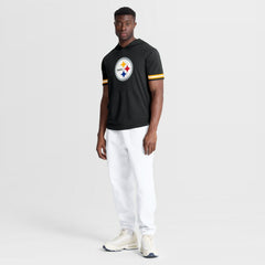 NFL Pittsburgh Steelers Optimal Play Short Sleeve Hooded T-Shirt