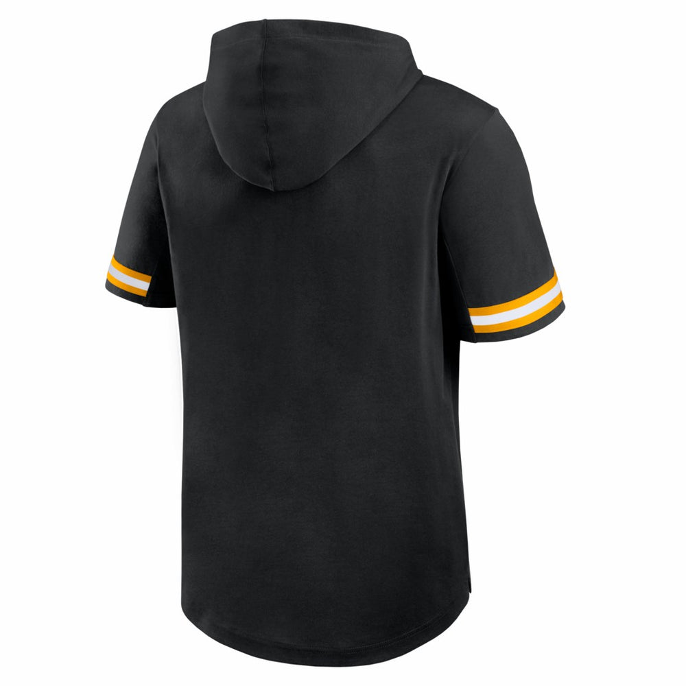 NFL Pittsburgh Steelers Optimal Play Short Sleeve Hooded T-Shirt