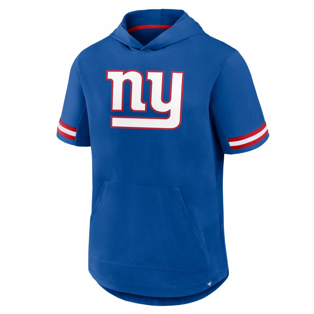 NFL New York Giants Optimal Play Short Sleeve Hooded T-Shirt