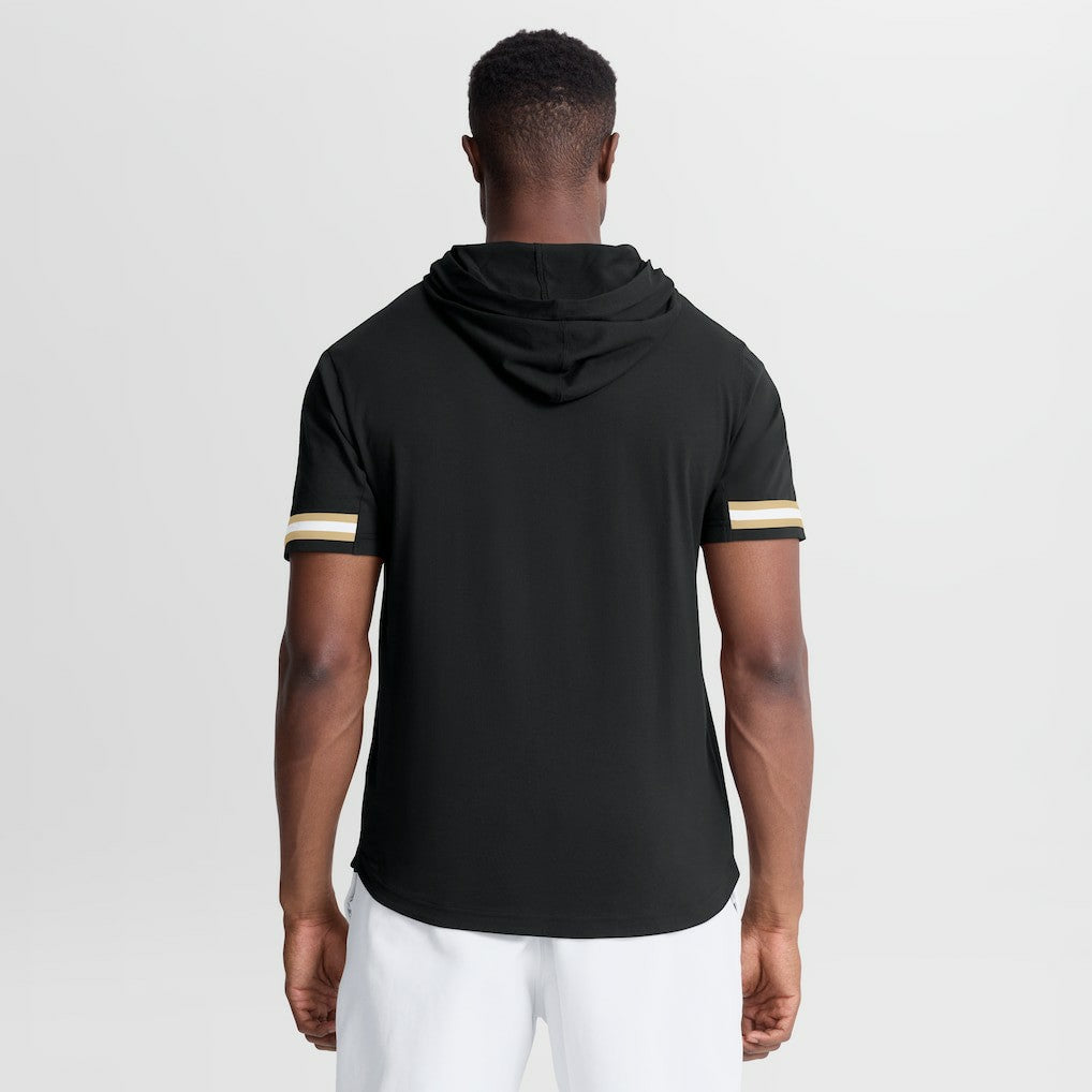 NFL New Orleans Saints Optimal Play Short Sleeve Hooded T-Shirt