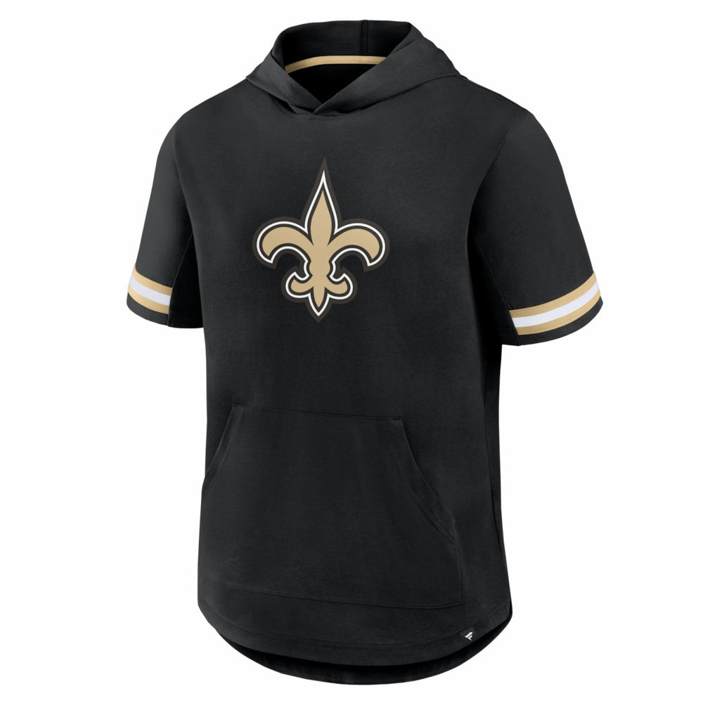 NFL New Orleans Saints Optimal Play Short Sleeve Hooded T-Shirt