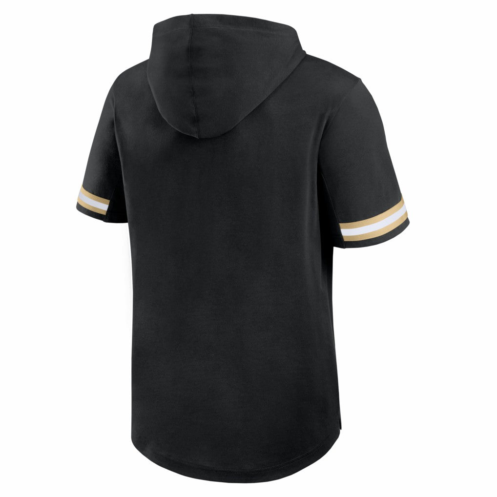 NFL New Orleans Saints Optimal Play Short Sleeve Hooded T-Shirt