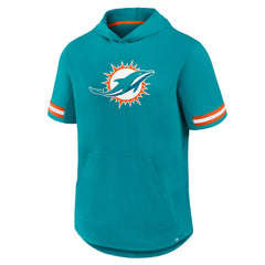 NFL Miami Dolphins Optimal Play Short Sleeve Hooded T-Shirt