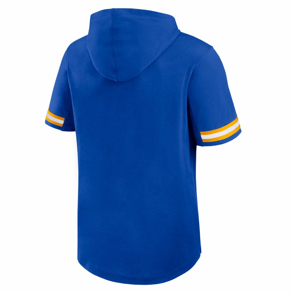 NFL Los Angeles Rams Optimal Play Short Sleeve Hooded T-Shirt