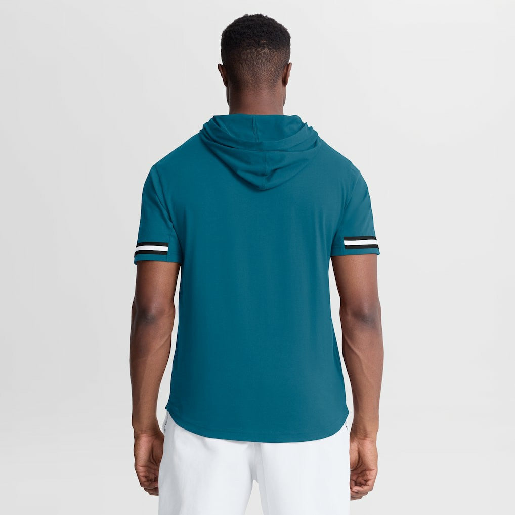 NFL Jacksonville Jaguars Optimal Play Short Sleeve Hooded T-Shirt