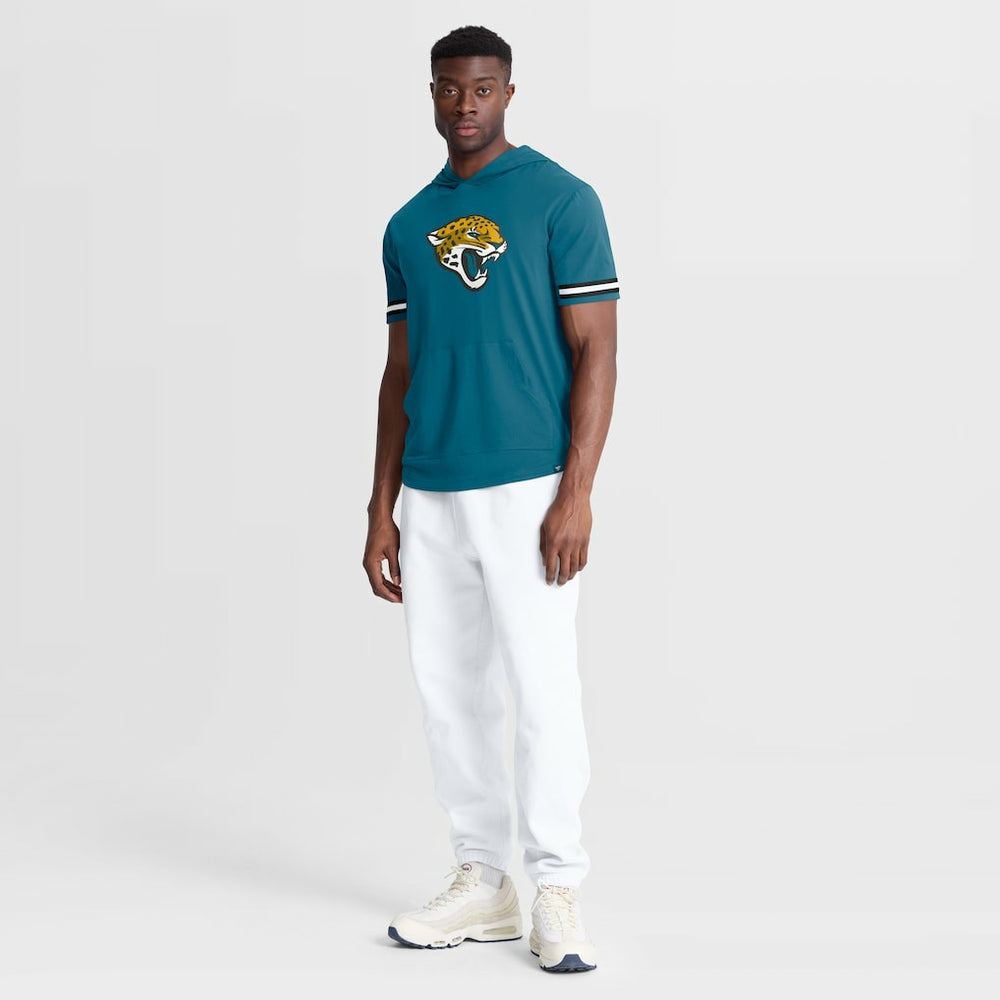 NFL Jacksonville Jaguars Optimal Play Short Sleeve Hooded T-Shirt