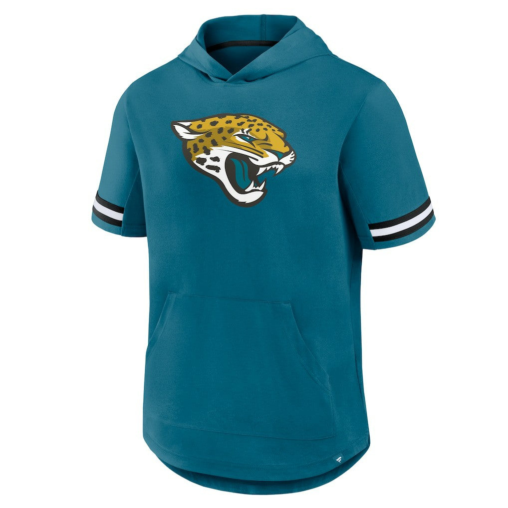 NFL Jacksonville Jaguars Optimal Play Short Sleeve Hooded T-Shirt