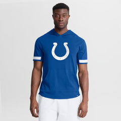 NFL Indianapolis Colts Optimal Play Short Sleeve Hooded T-Shirt