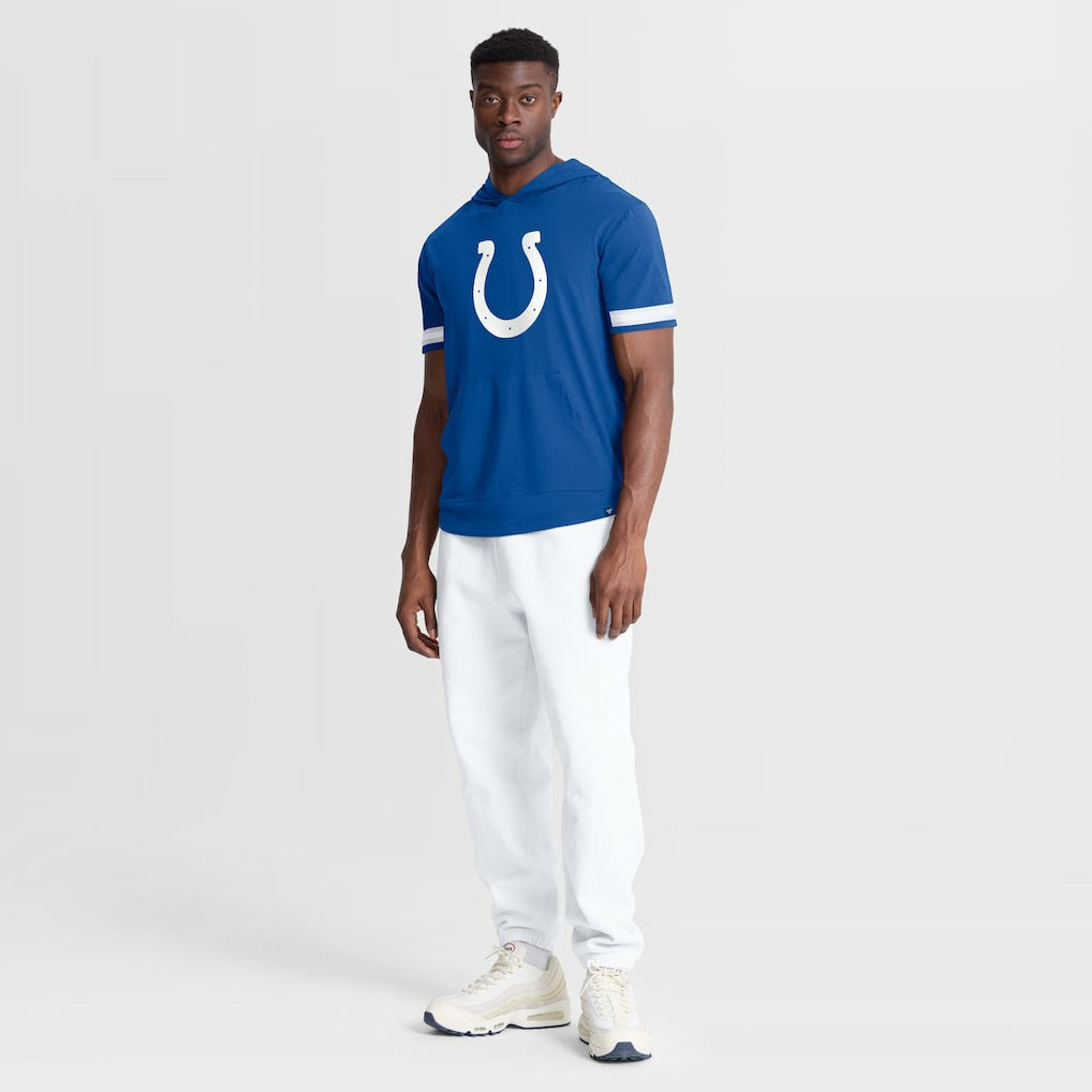 NFL Indianapolis Colts Optimal Play Short Sleeve Hooded T-Shirt