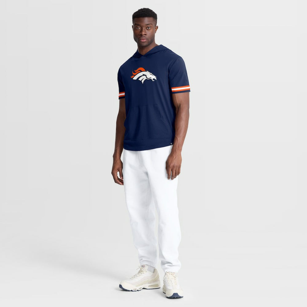 NFL Denver Broncos Optimal Play Short Sleeve Hooded T-Shirt