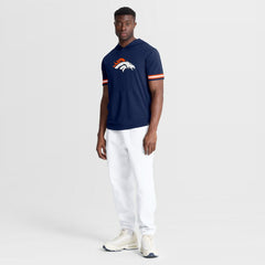 NFL Denver Broncos Optimal Play Short Sleeve Hooded T-Shirt