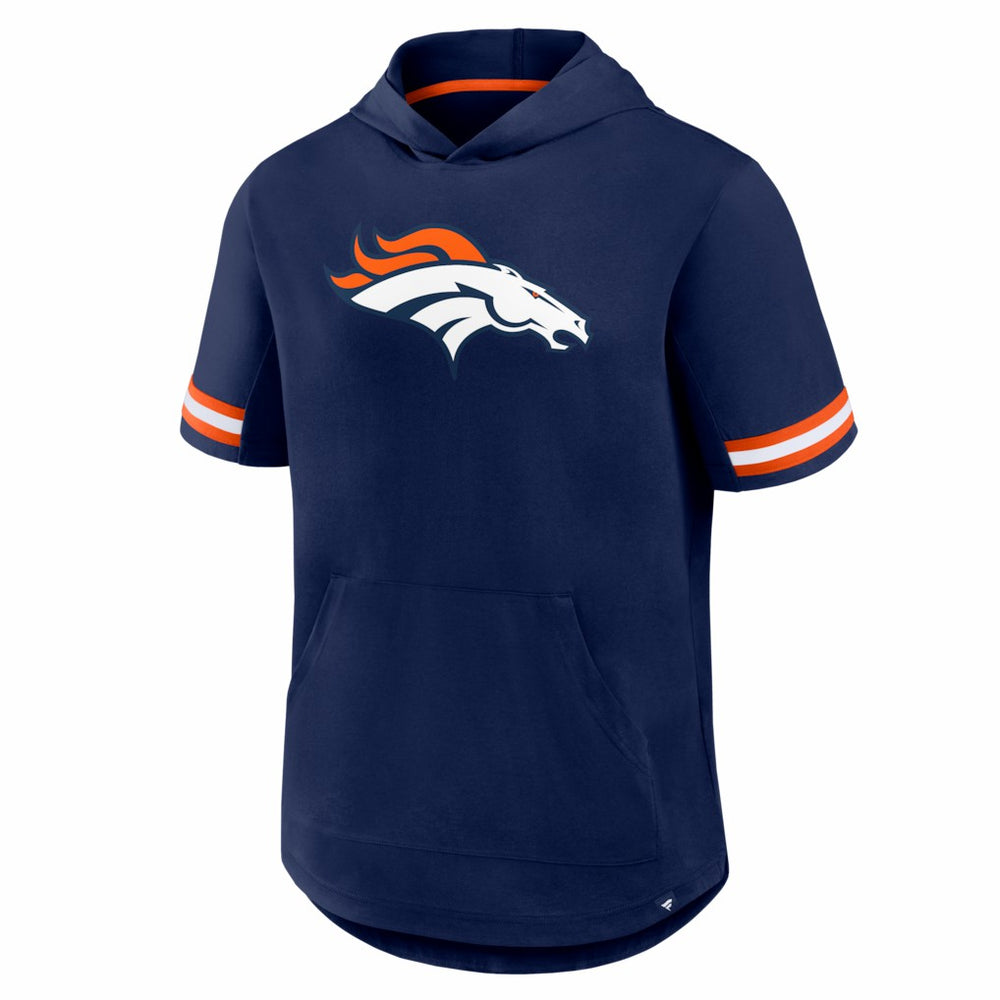 NFL Denver Broncos Optimal Play Short Sleeve Hooded T-Shirt