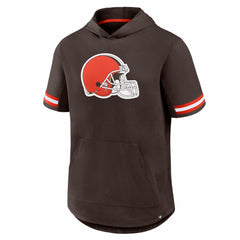 NFL Cleveland Browns Optimal Play Short Sleeve Hooded T-Shirt