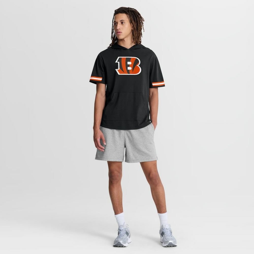 NFL Cincinnati Bengals Optimal Play Short Sleeve Hooded T-Shirt