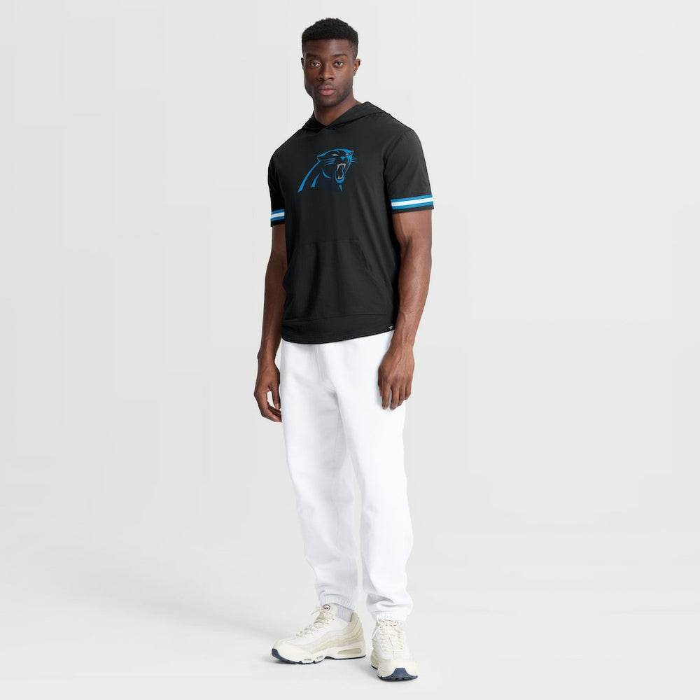 NFL Carolina Panthers Optimal Play Short Sleeve Hooded T-Shirt