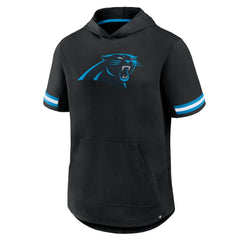 NFL Carolina Panthers Optimal Play Short Sleeve Hooded T-Shirt