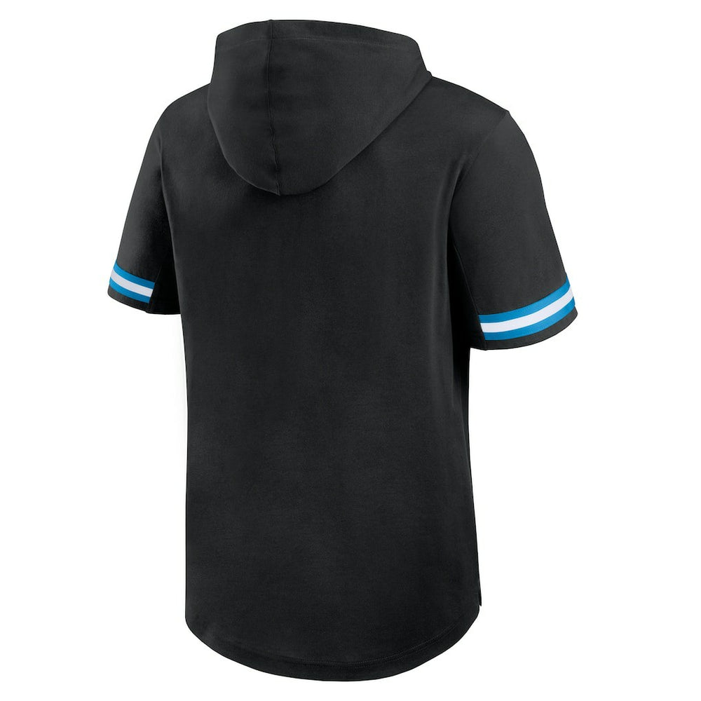 NFL Carolina Panthers Optimal Play Short Sleeve Hooded T-Shirt