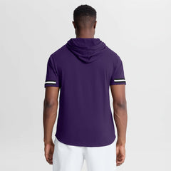 NFL Baltimore Ravens Optimal Play Short Sleeve Hooded T-Shirt