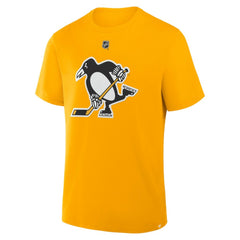 Evgeni Malkin Pittsburgh Penguins Fanatics Authentic Stack Name & Number T-Shirt