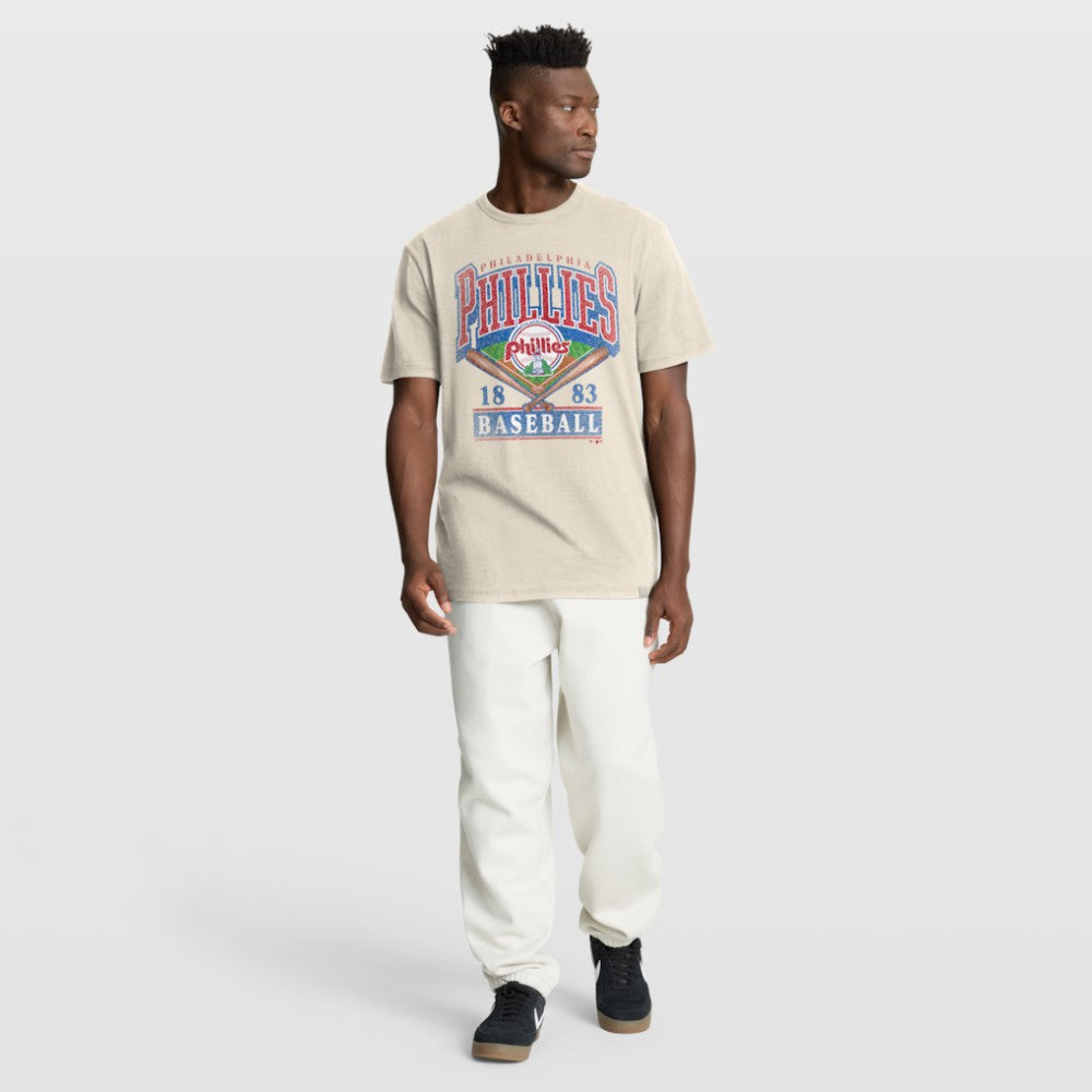 Philadelphia Phillies Stadium Slub T-Shirt - Tan