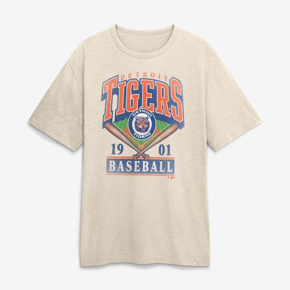 Detroit Tigers Stadium Slub T-Shirt - Tan