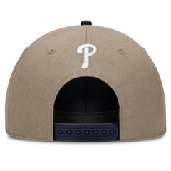 Philadelphia Phillies Father's Day Rope Rise Adjustable Hat - Khaki | Nike