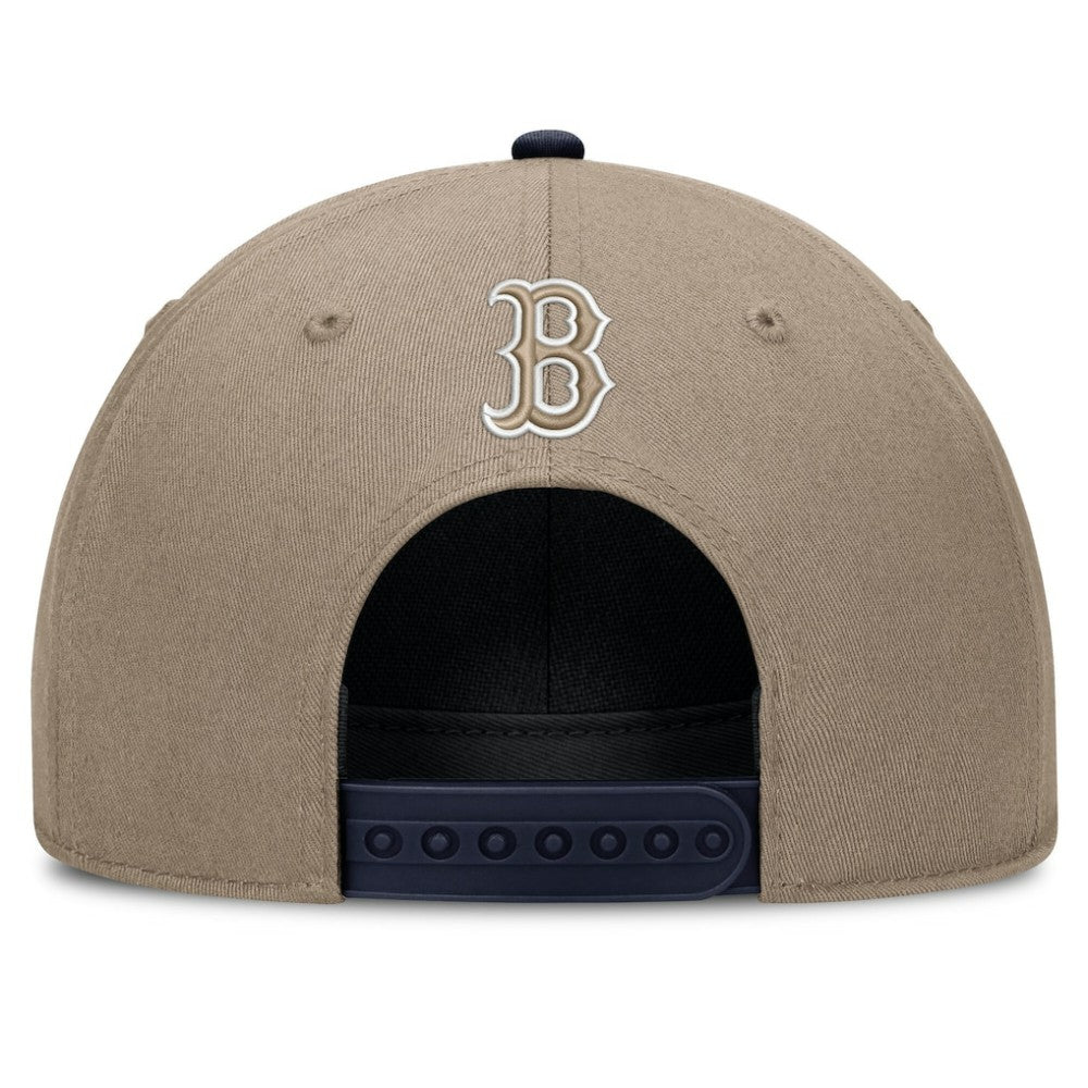 Boston Red Sox Father's Day Rope Rise Adjustable Hat - Khaki | Nike