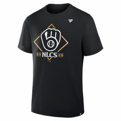 Milwaukee Brewers 2025 National League Division Series Champions Locker Room T-Shirt - Black