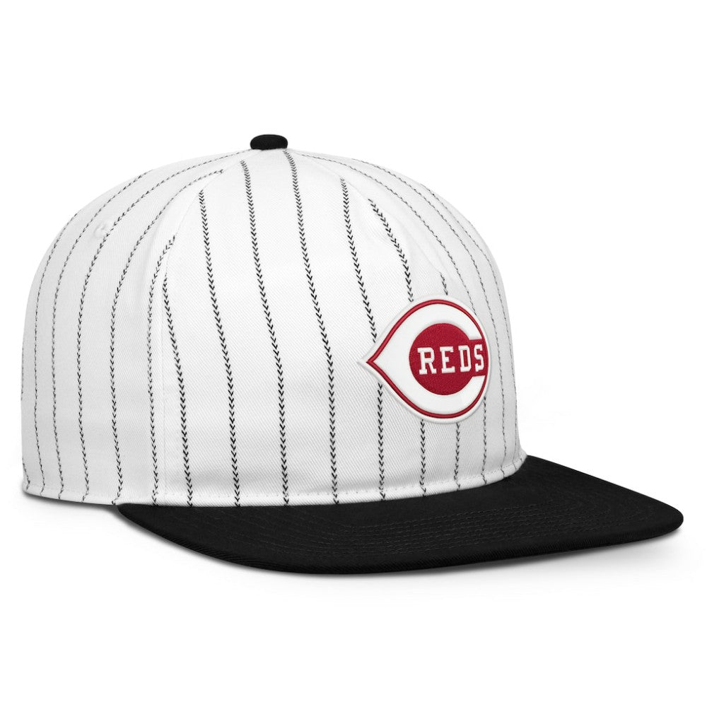 Cincinnati Reds Cooperstown Collection Pro Adjustable Hat - White/Black | Nike